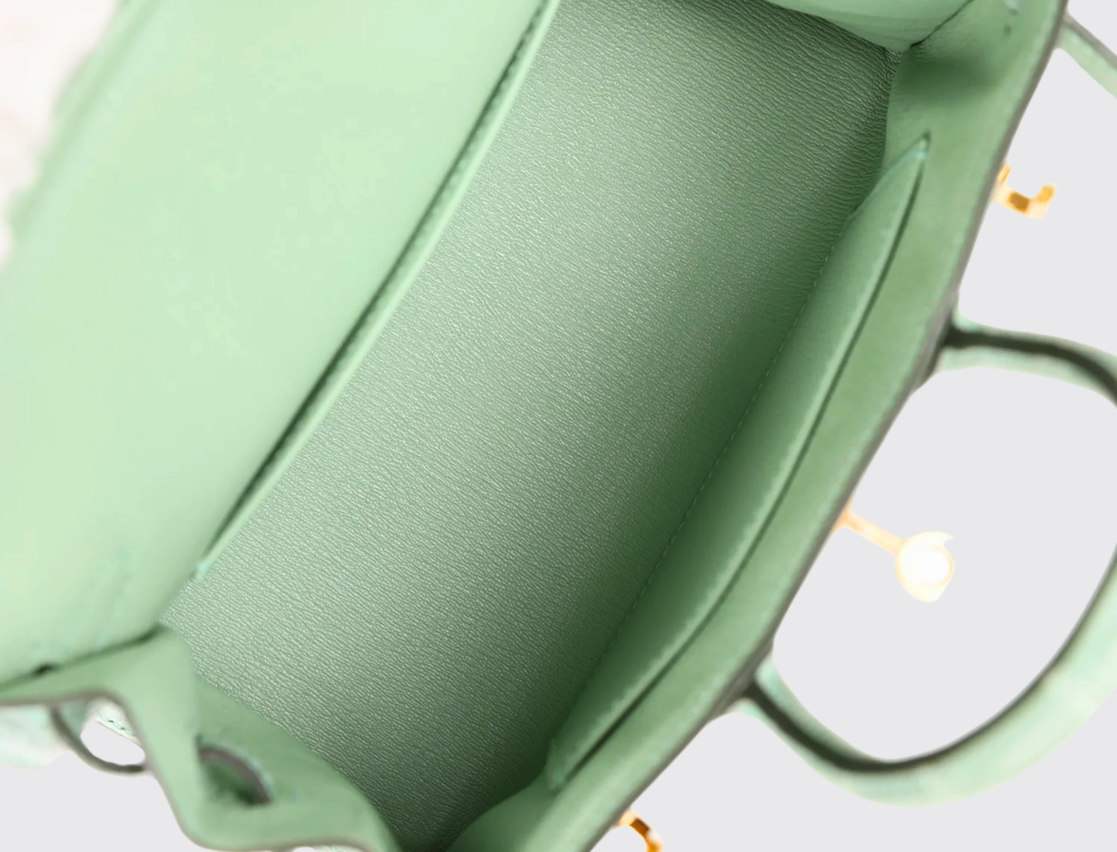 Birkin 20 in Vert D'eau - Image 3