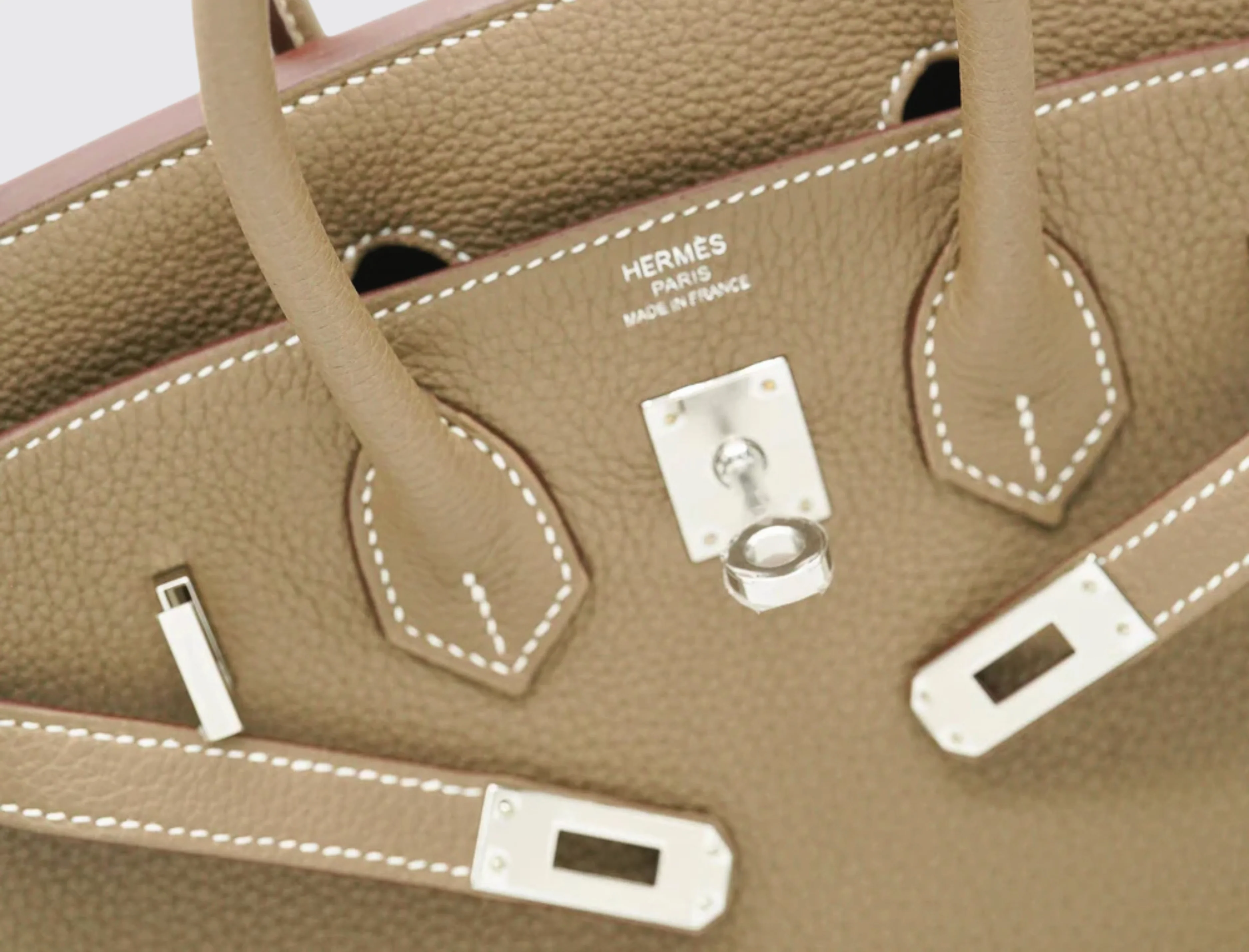 Birkin 25 in Etoupe - Image 4