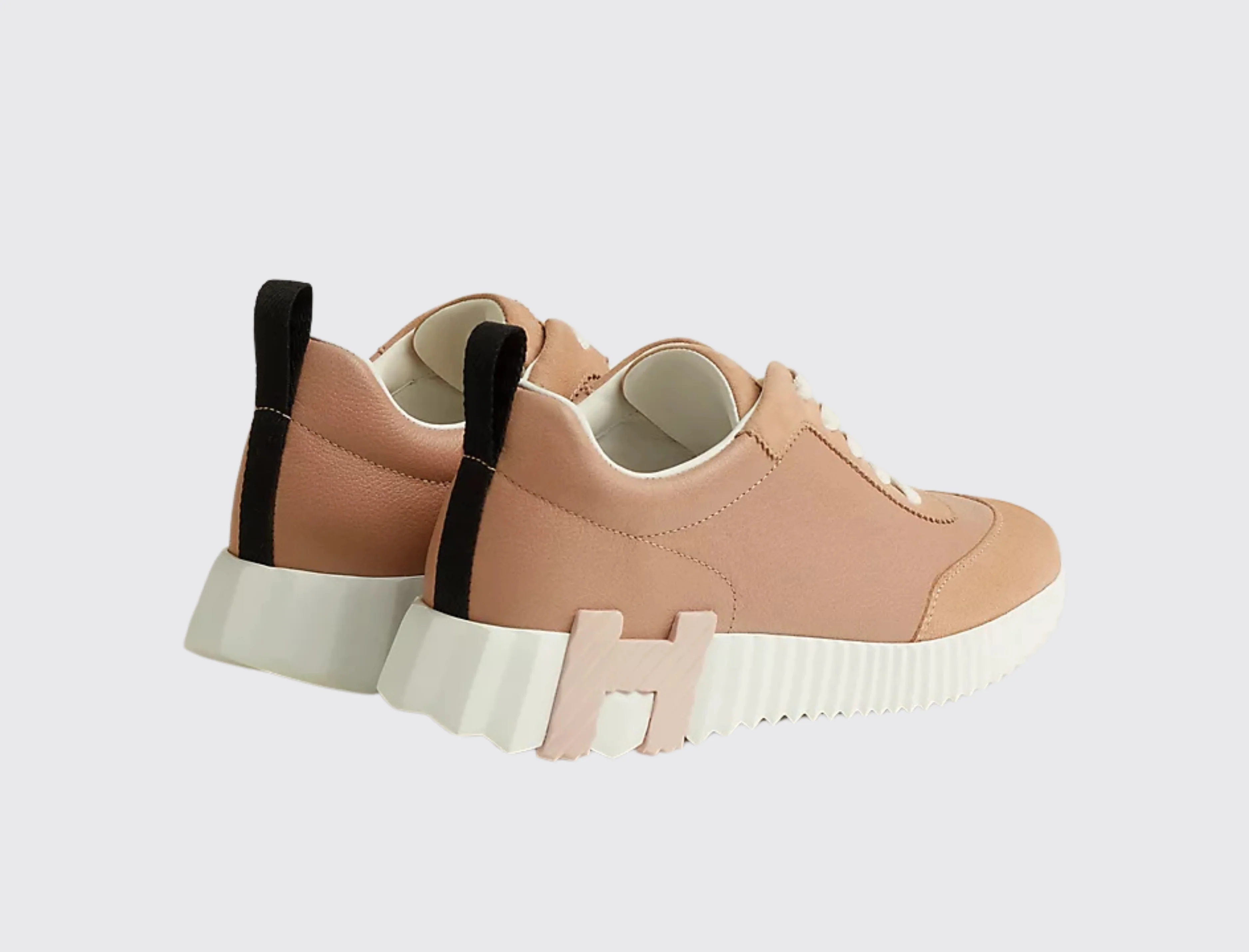 Bouncing Sneakers in Beige Perlino - Image 3