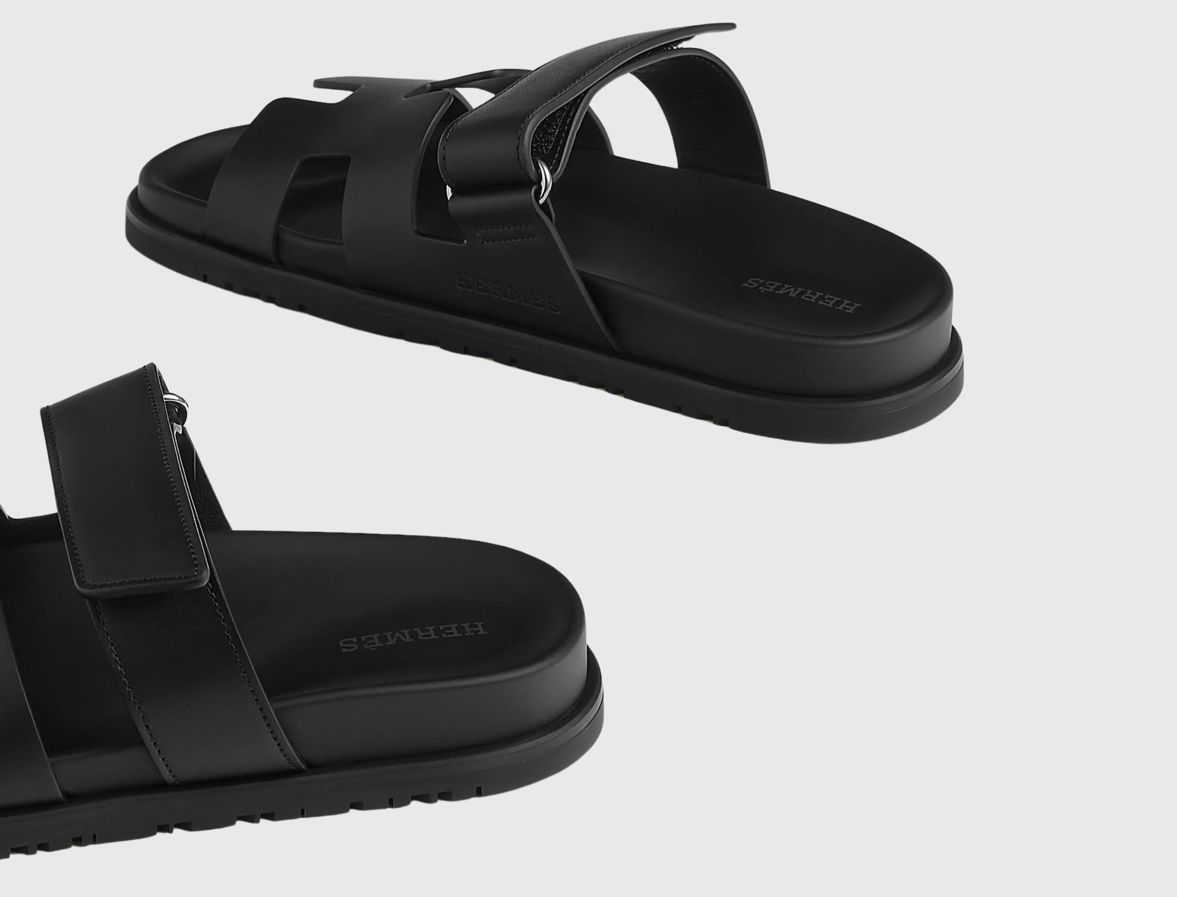 Chypre Sandals in Noir - Image 4