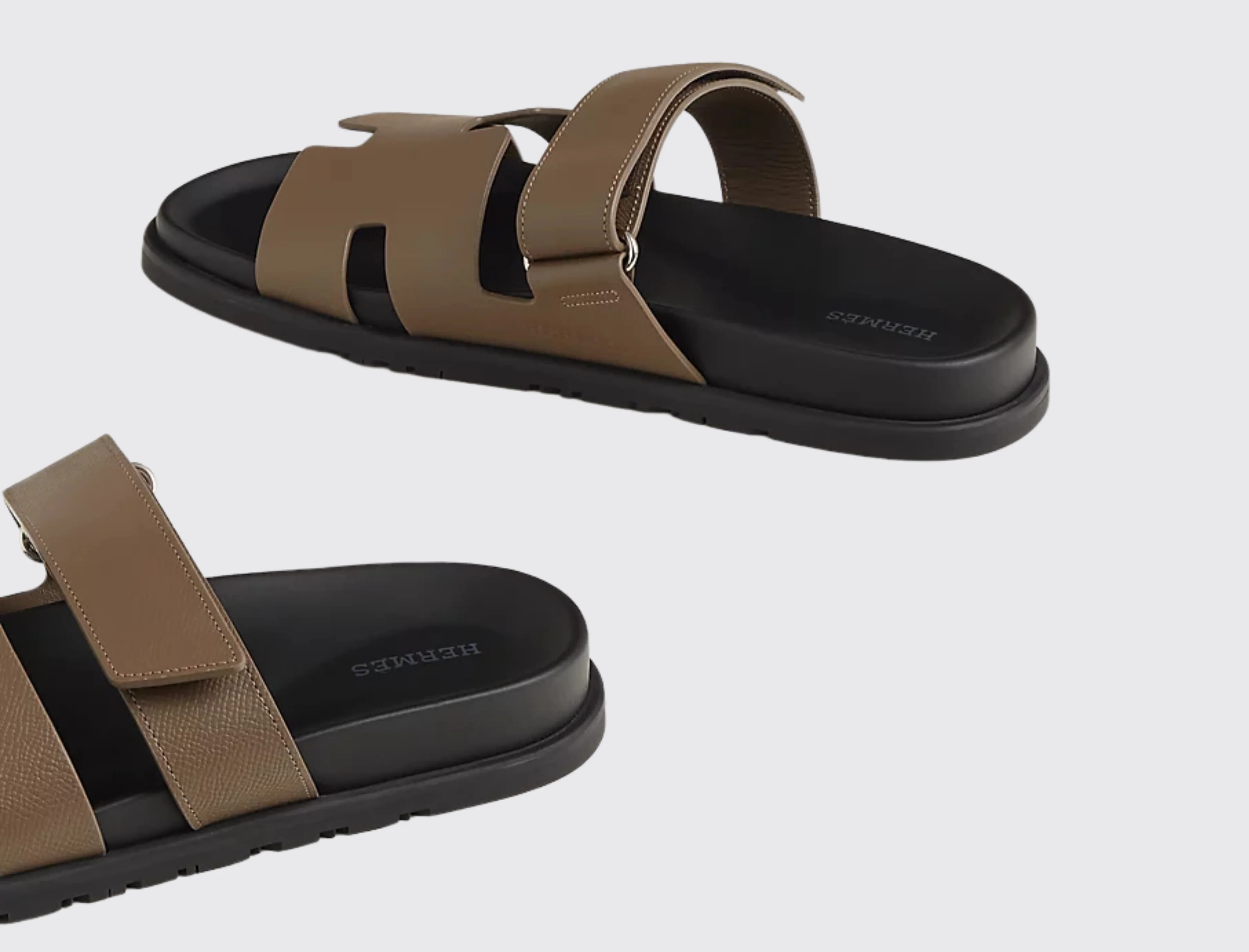 Chypre Sandals in Etoupe - Image 4