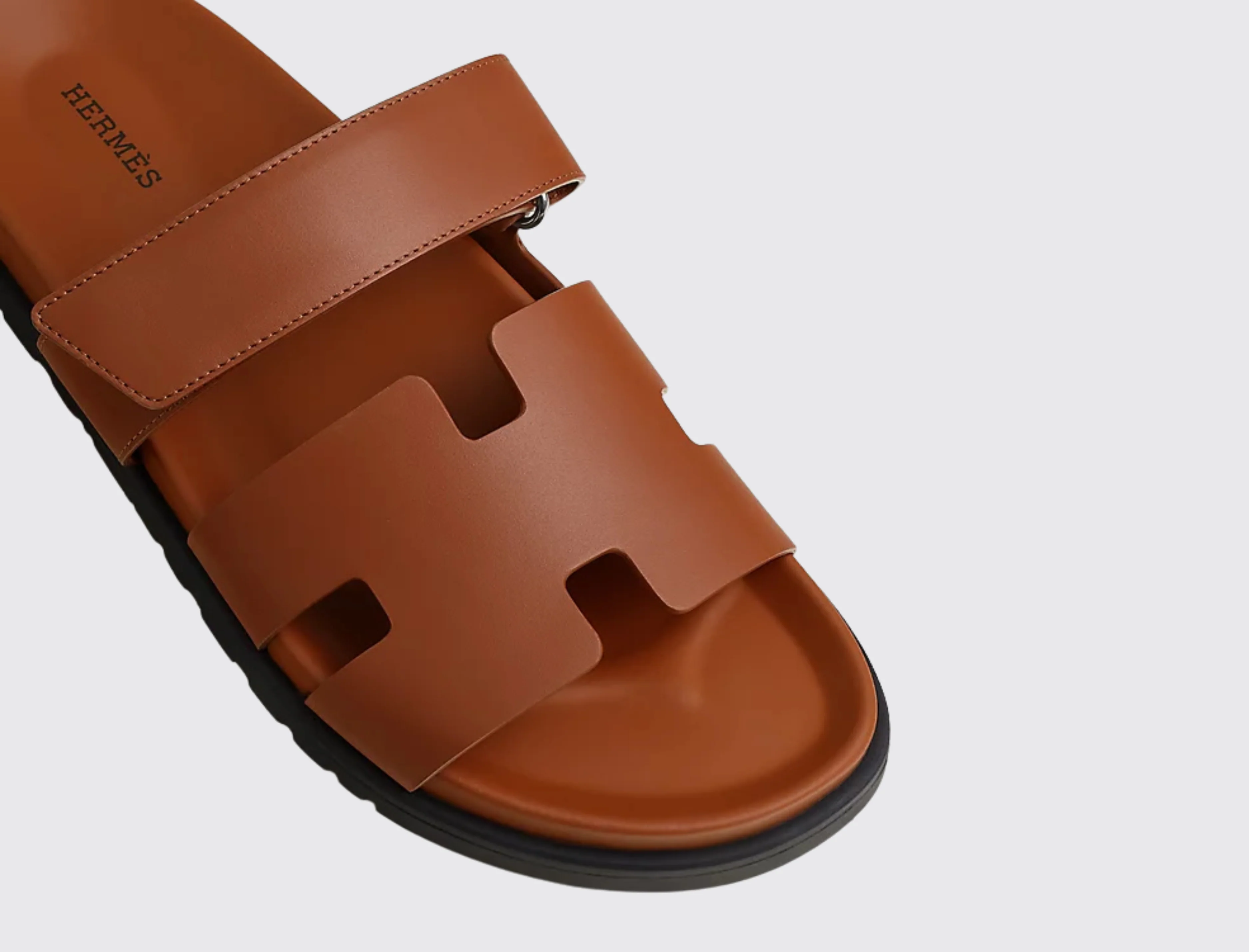 Chypre Sandals in Marron Doré - Image 4