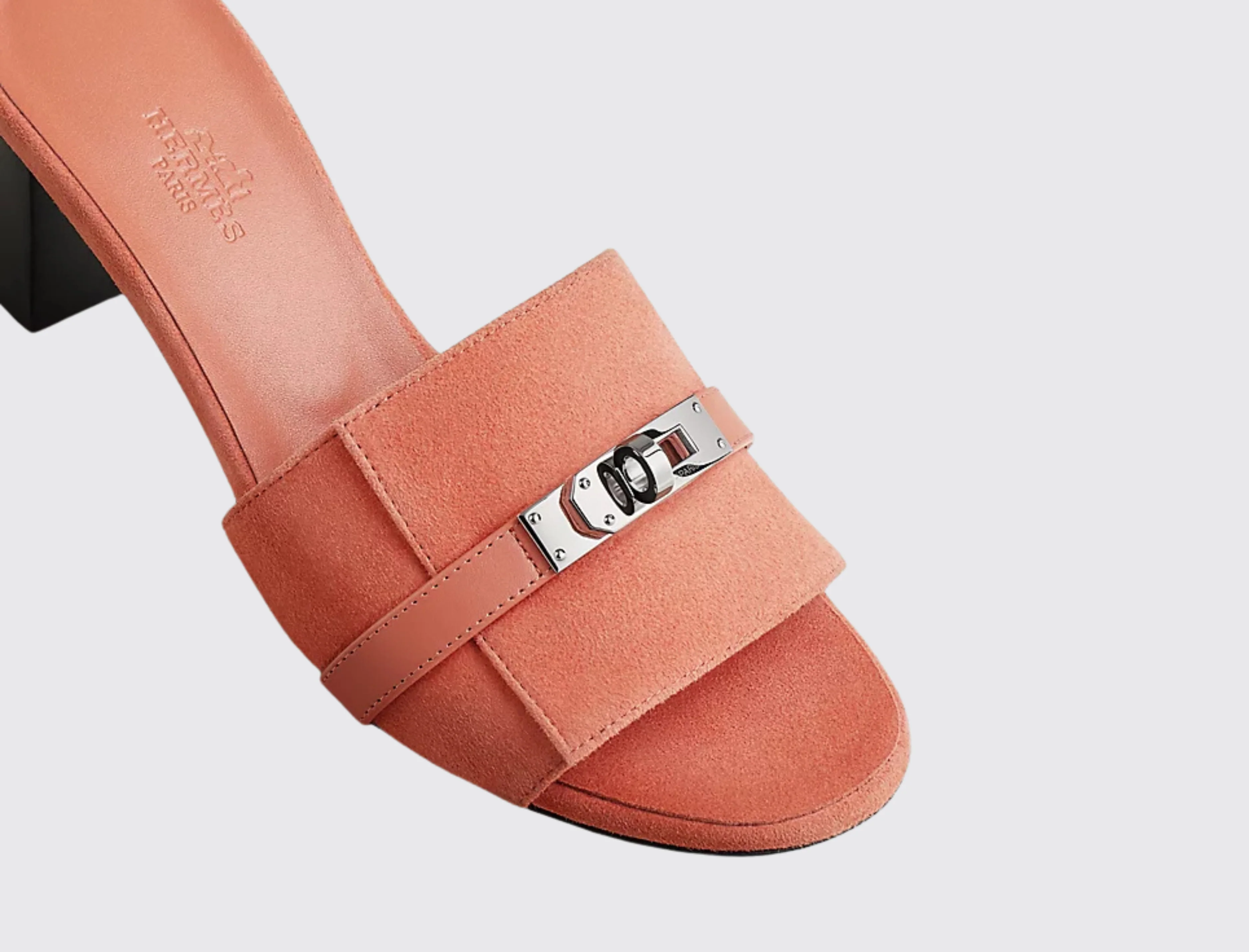 Gigi 50 Sandals in Rose Bubinga - Image 4