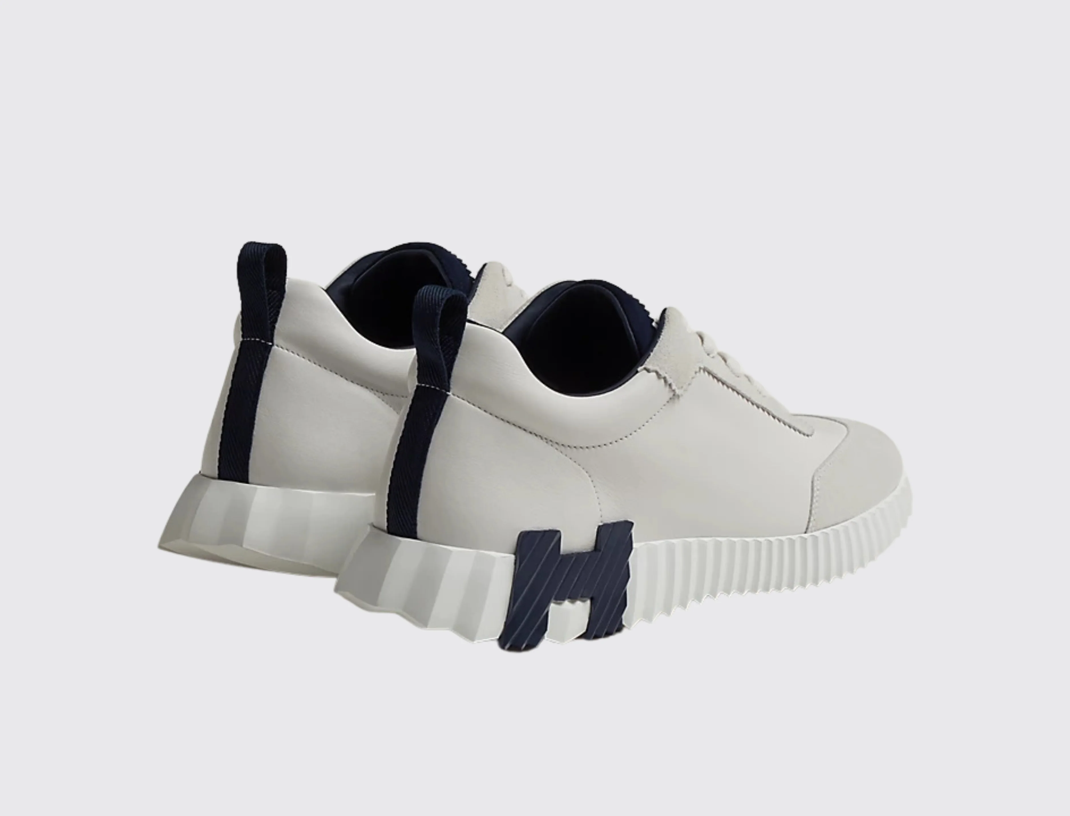 Men's Bouncing Sneakers in Blanc - Image 3