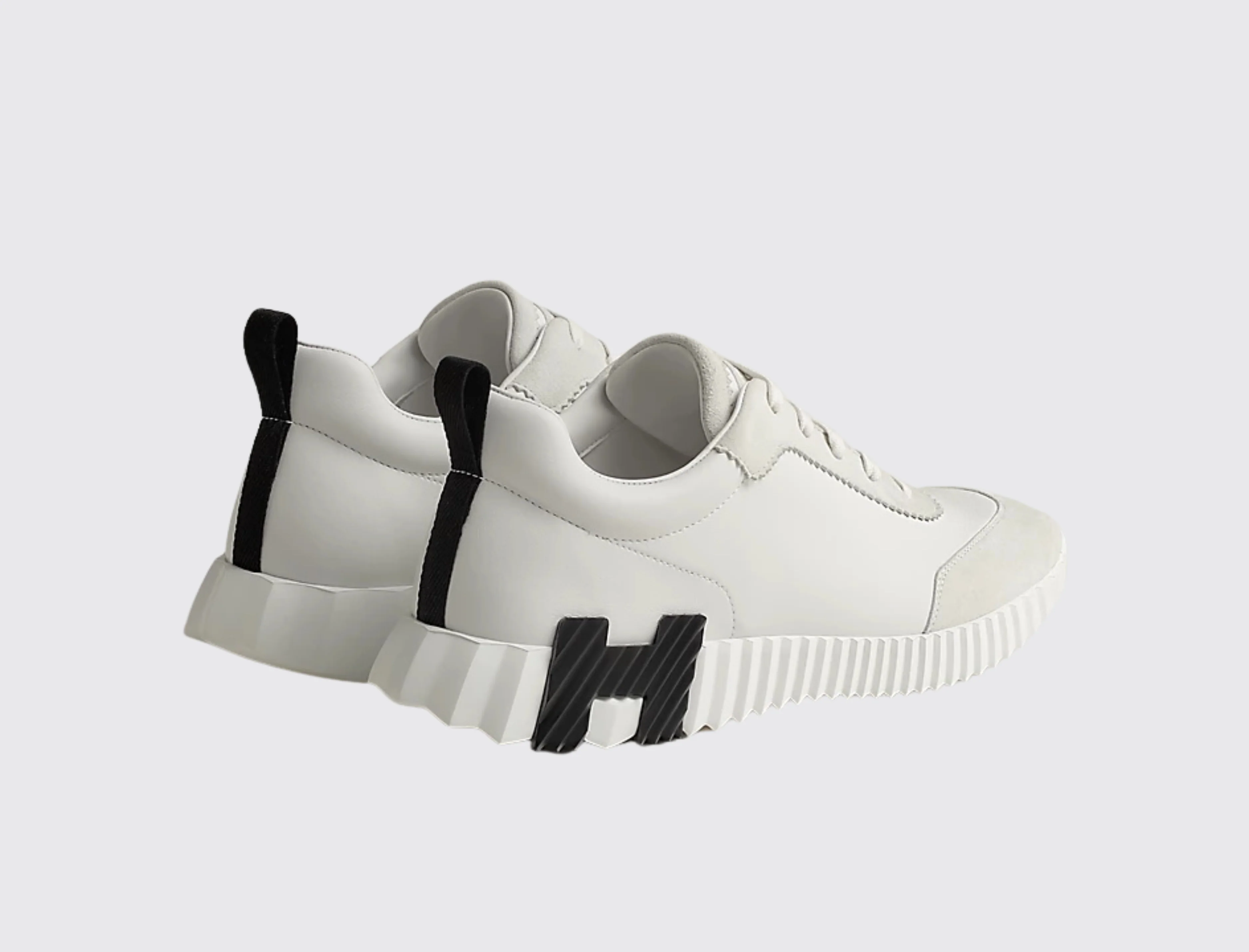 Men's Bouncing Sneakers in Blanc - Image 3