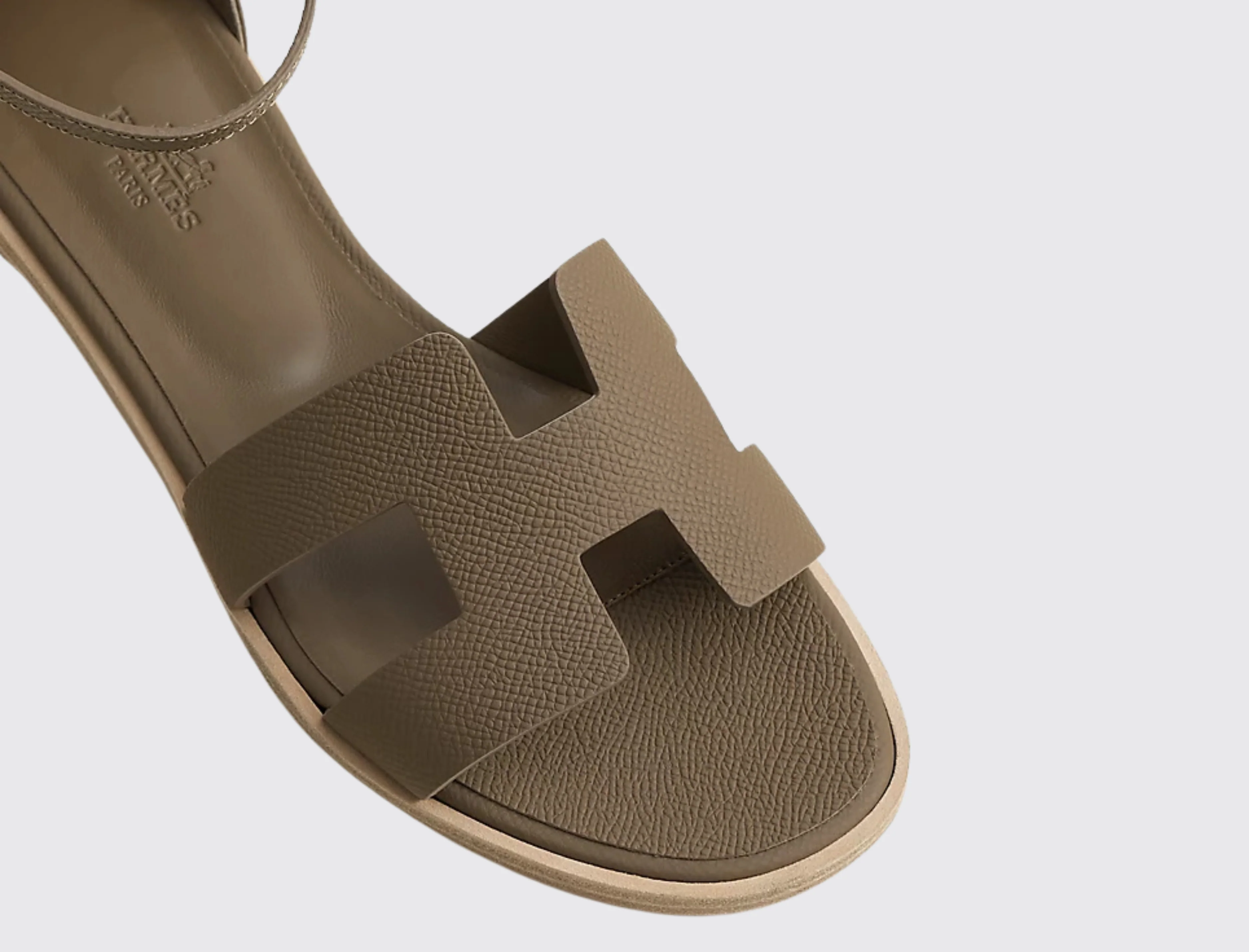 Santorini Sandals in Étoupe - Image 4